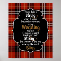 Jogo de Chá de panela Red Flannel do Jogo do Colar