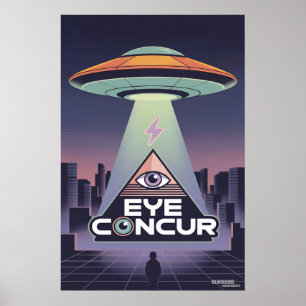 POSTER JOGO DE CONCUR OLHOS EM ÁREA DE TERRA!