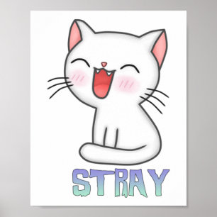 Poster Jogo de Estrada - Vadio - Gato Vadio - Jogo de Gat