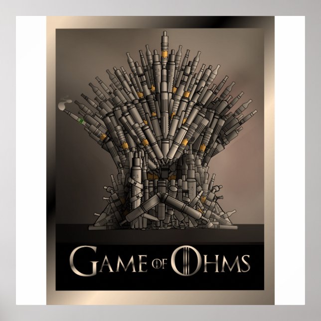 Poster Jogo de Ohms (Frente)