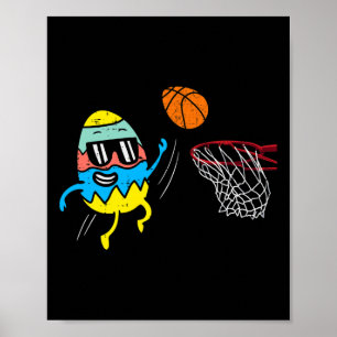 Poster Jogo de Páscoa Jogando Futebol Homens de Esportes