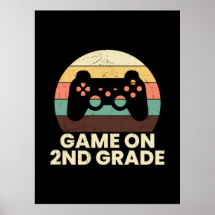 Poster Jogo De Professores Da Classe segundo No Nível Do
