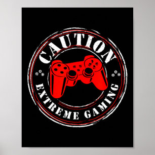 Poster Jogo De Vídeo Em Jogos Extremos Lover