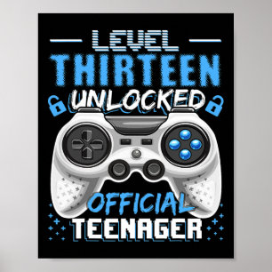 Poster Jogo de vídeo oficial do adolescente 13t desbloque