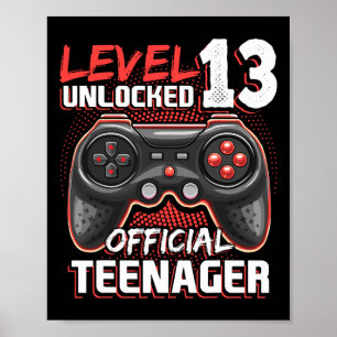 Poster Jogo de vídeo oficial do adolescente 13t desbloque