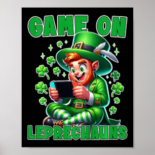 Poster Jogo de videogame do Patrick em Leprecha