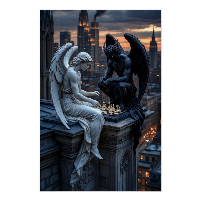 Póster Jogo Divino ao Crepúsculo (Frente)