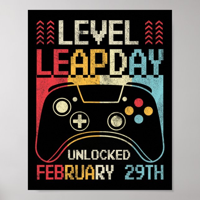 Poster Jogo do controlador de videogame desbloqueado no d (Frente)