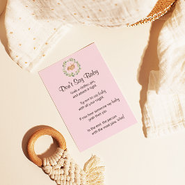 Poster Jogo "Don't Say Baby", "Não diga amor",