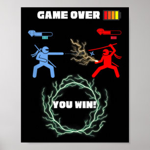 Poster Jogo infantil sobre jogo de vídeo