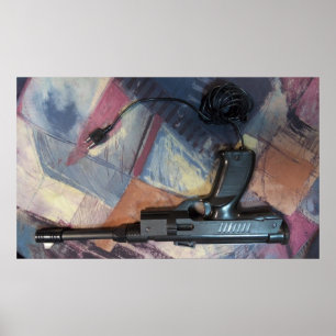 Poster Jogo no arpão, Gamer Gun