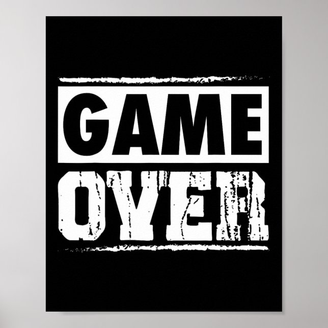Poster Jogo sobre a Arcade de Jogos dos Videos games Retr (Frente)