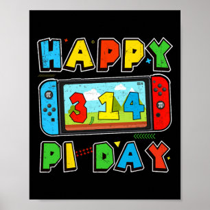 Poster Jogo Vídeo Jogo Jogador Jogador Matemático Criança