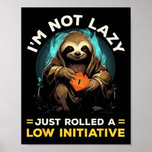 Poster Jogos De Rpg De Interpretação De Papel D20 Mesa De