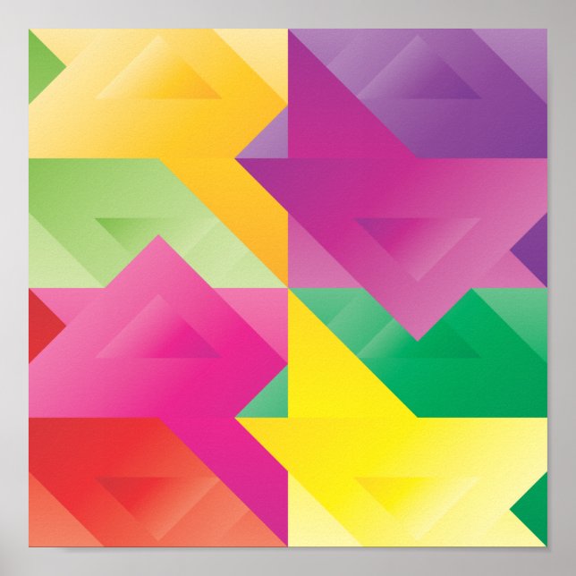 Poster Jogos de triângulo (Frente)