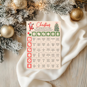 Poster Jogos de Trocas de Presentes de Natal, Jogo de Dad