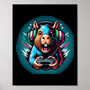Poster Jogos de vídeo Capybara
