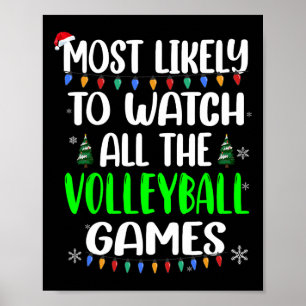 Poster Jogos de Voleibol Mais Prováveis