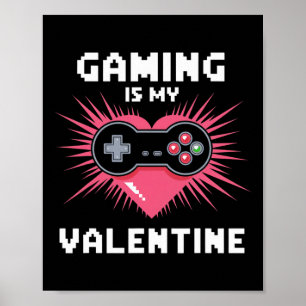Poster Jogos É Meu Namorado Engraçado Gamer Homens Mulher