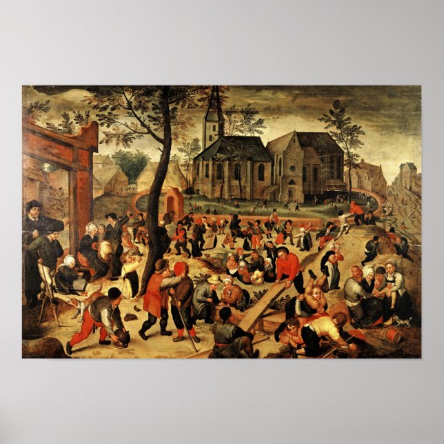 Póster Jogos Infantis (Frente)