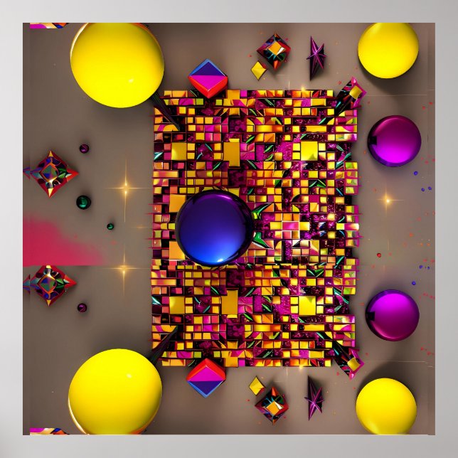 Poster Jogos no Universo (Frente)