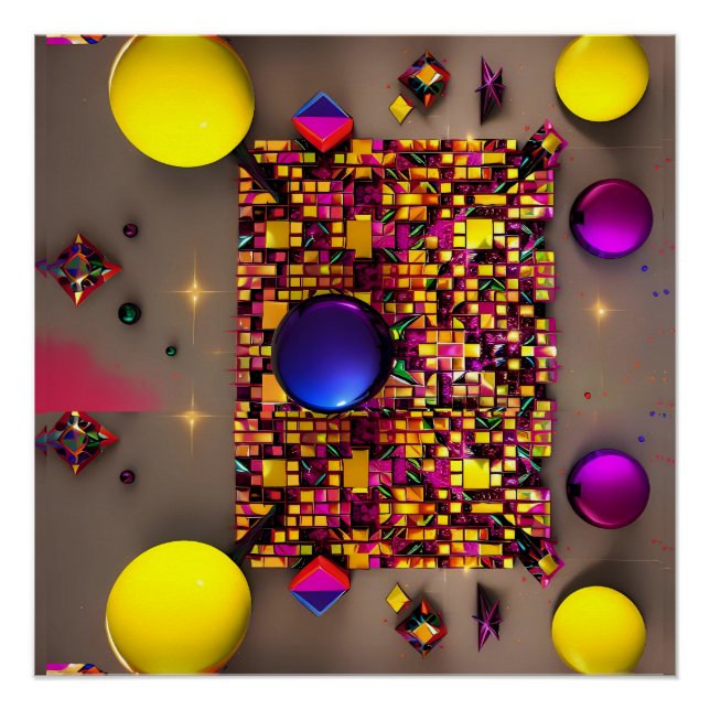 Póster Jogos no Universo (Frente)