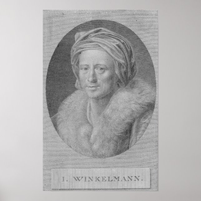 Póster Johann Joachim Winckelmann (Frente)