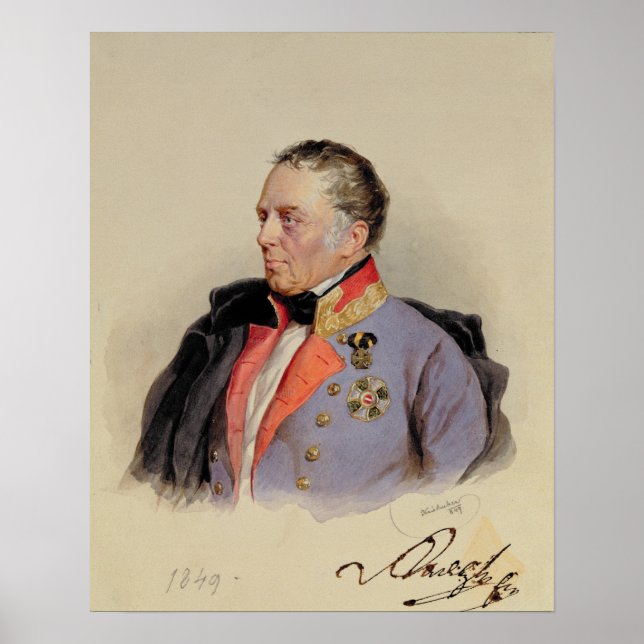 Poster Johann Joseph Wenzel (Frente)