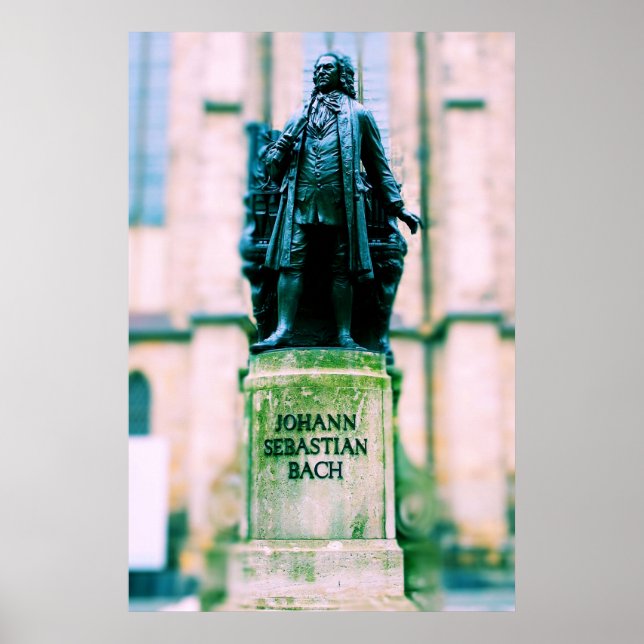 Póster Johann Sebastian Bach (Frente)