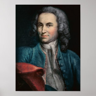 Póster Johann Sebastian Bach c.1715