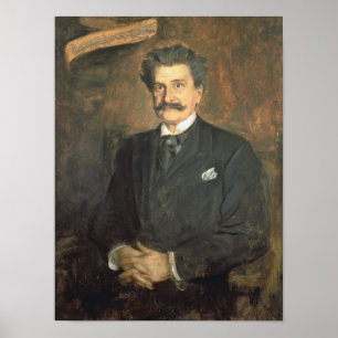 Póster Johann Strauss o mais novo, 1895