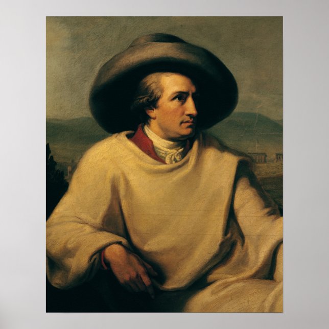 Poster Johann Wolfgang von Goethe (Frente)