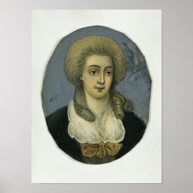 Póster Johanna Elisabeth Mencken (Frente)