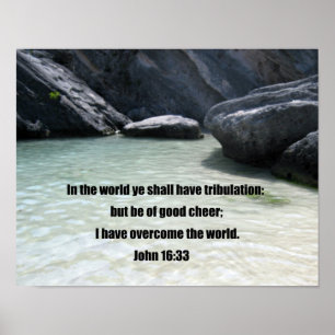 Póster John 16:33