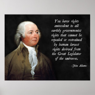 Póster John Adams Natural Law