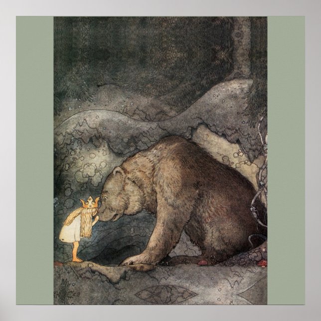 Poster John Bauer - Aventura de Bella (Frente)