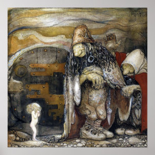 Poster John Bauer Troll