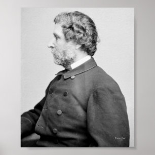 Póster John C. Freemont "The Great Pathfinder"