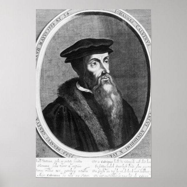 Poster John Calvin (Frente)