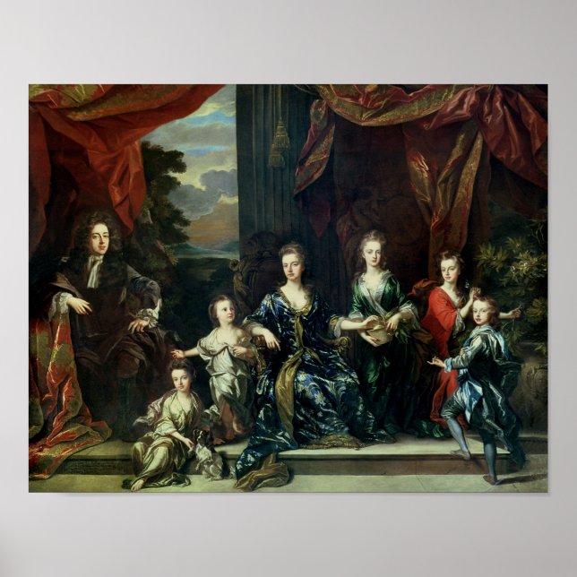 Poster John Churchill 1º Duque de Marlborough (Frente)