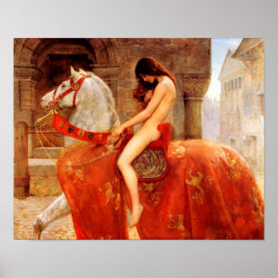 Poster John Collier Lady Godiva - 1898