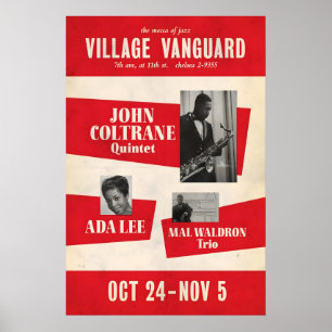 Poster John Coltrane - Eric Dolphy pôster de jazz - Ao vi