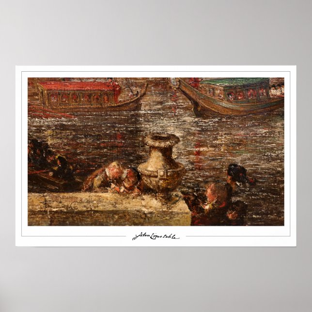 Poster John Constable Cartaz de Arte Zedign #264 (Frente)