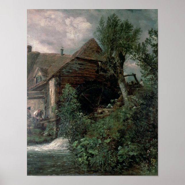 Póster John Constable | Estância de Gillingham, Dorset (Frente)