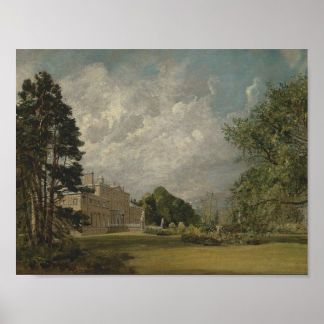 Poster John Constable - Malvern Hall, Warwickshire (Frente)