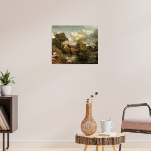 Poster John Constable - obra de arte O Cavalo Branco