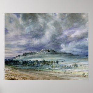 Póster John Constable Sarum velho