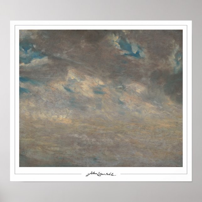 Poster John Constable Zedign Cartaz de Arte #15 (Frente)