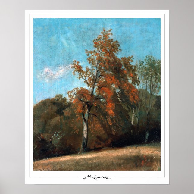 Poster John Constable Zedign Cartaz de Arte #23 (Frente)