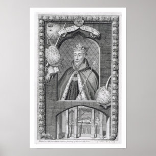 Póster John de magriço, duque de Lancaster (1340-99) ap